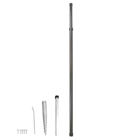 Belle Luci Belle Luci Holiday Bright Lights LED Patio Hardware String Light Hanging Kit Clear 0 in. 0 lights BLFGLTPOLE